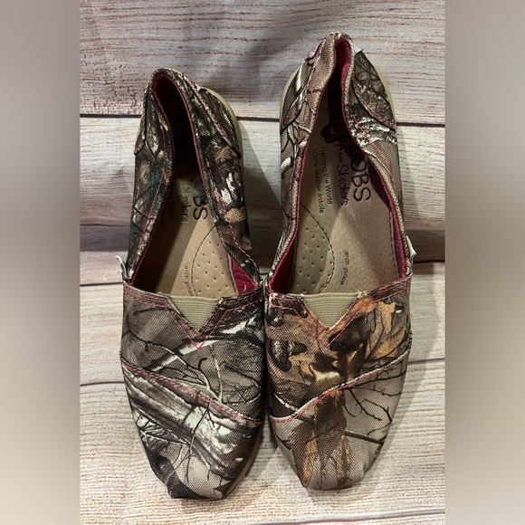 Ladies Realtree camouflage Bobs slip on shoes size  5.5 - Picture 2 of 8